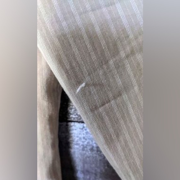 Van Heusen Beige Stripe Blazer Jacket Size XS - Picture 3 of 4